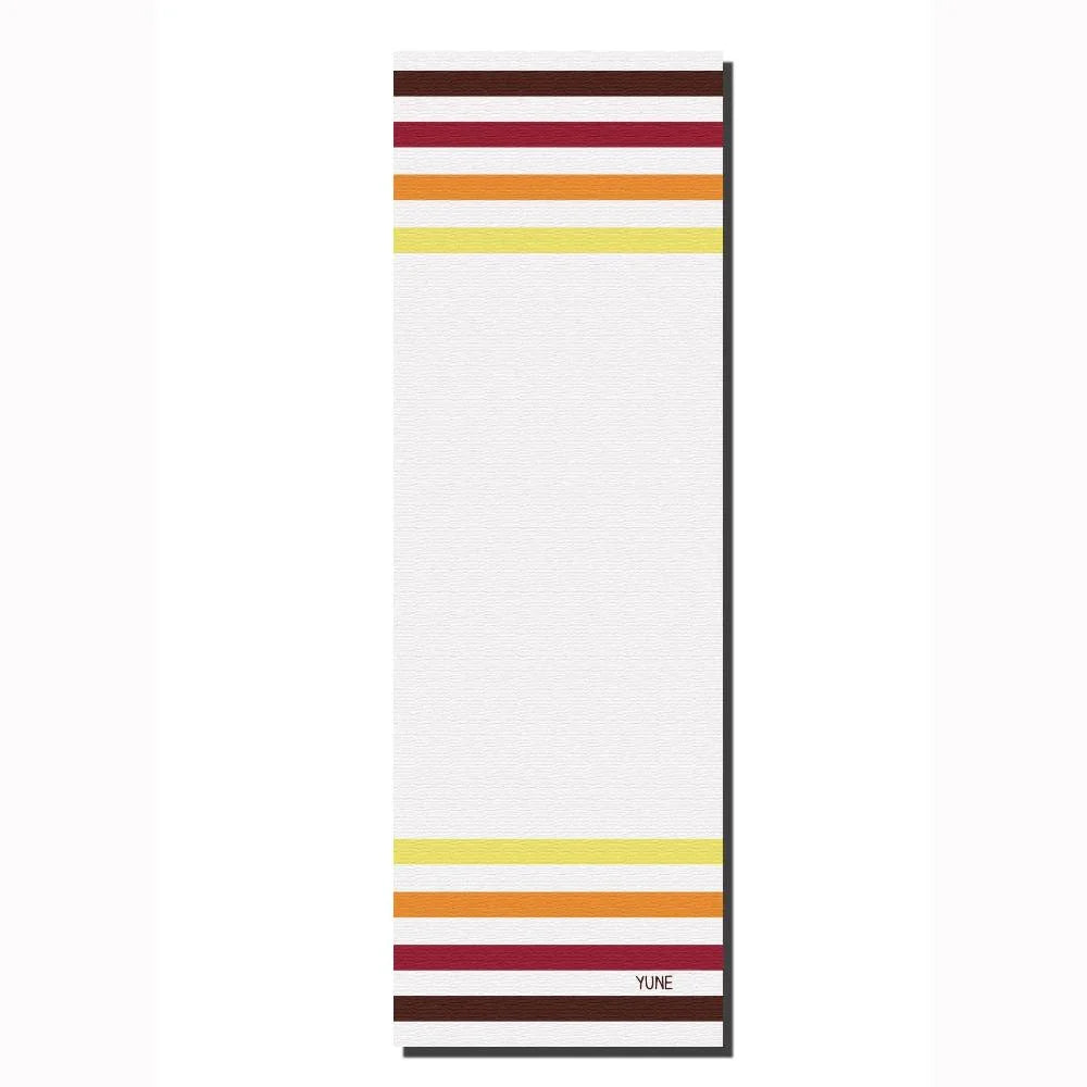 Yune Yoga Striped Yoga Mat OS76-0