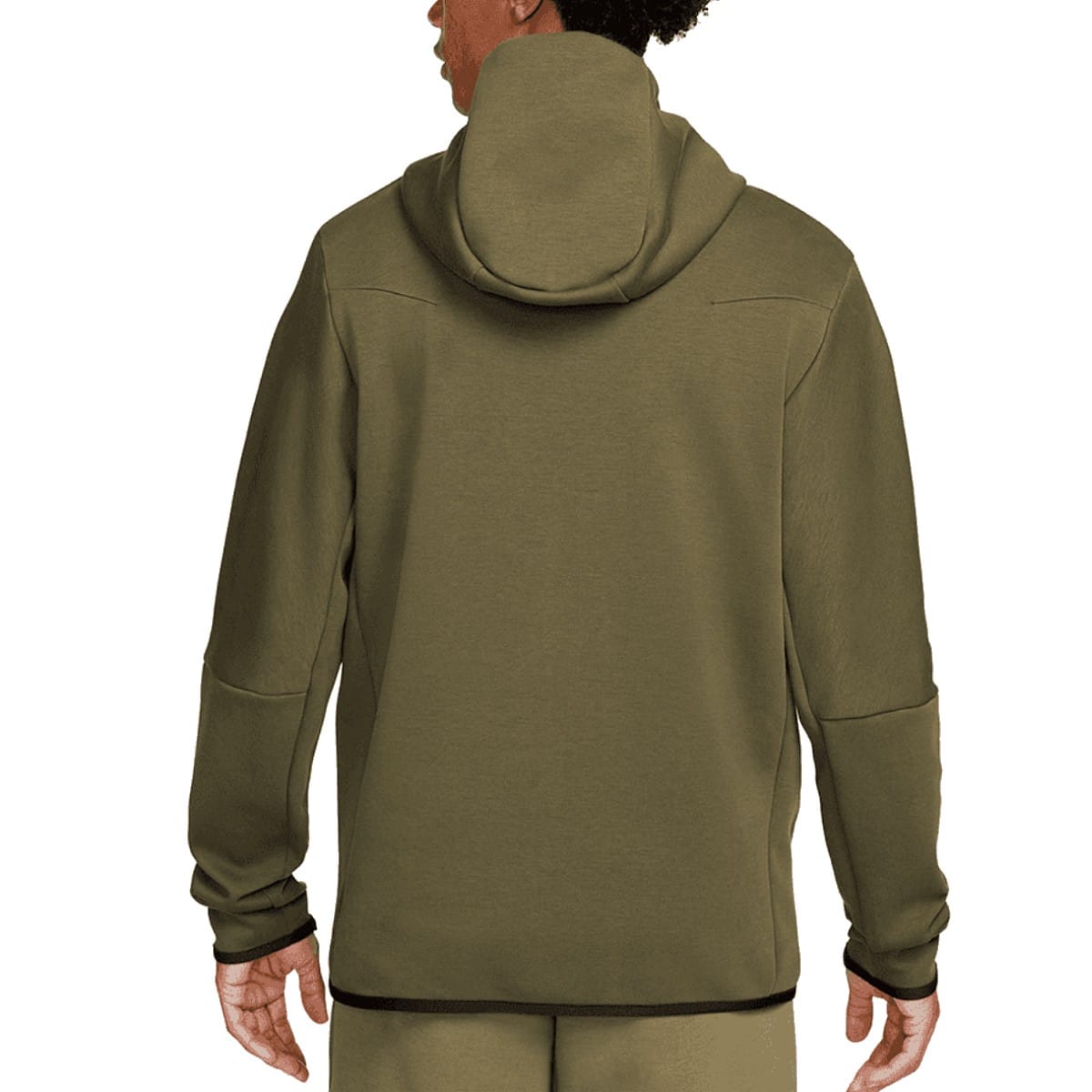PSG Tech Fleece green presentation Soccer jacket 2022/23 - Nike-1