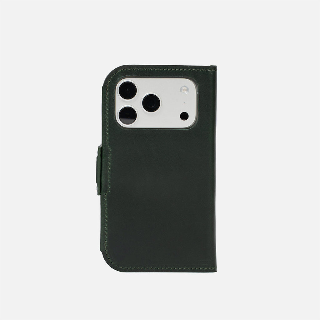 Classic 5.0 Leather Folio Wallet Case for iPhone 18 Series with MagSafe-5
