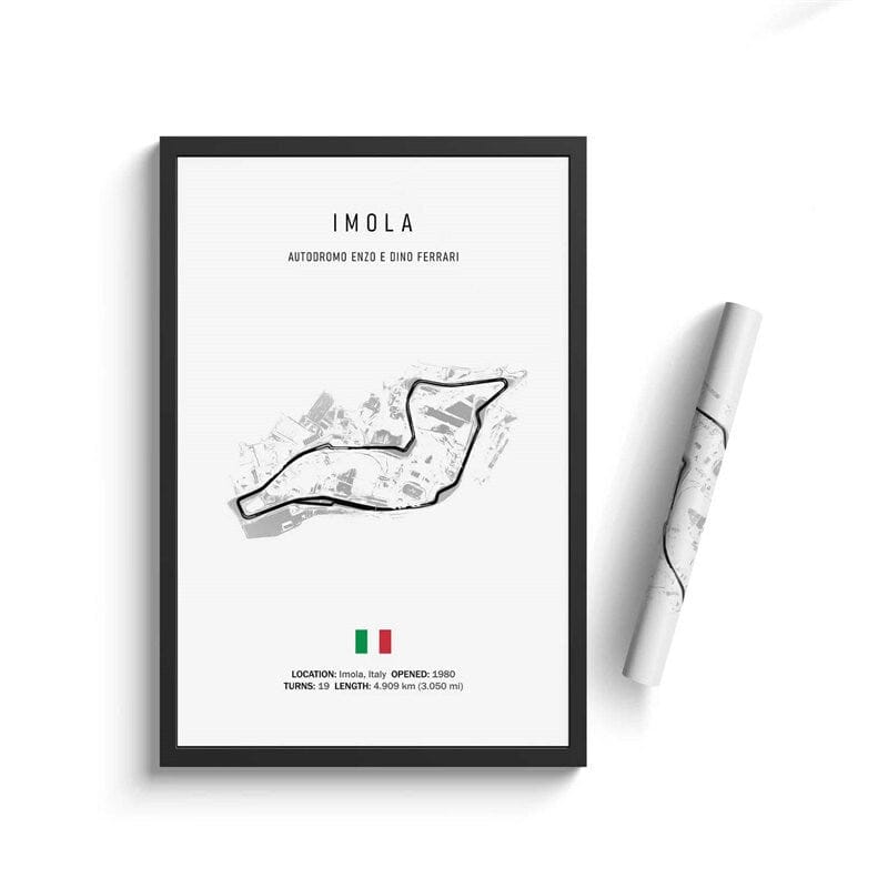 Poster Formel 1 Kalender 2026 Strecken Großer Preis von Monaco Spa Francorchamps Deko Print ohne Rahmen-5