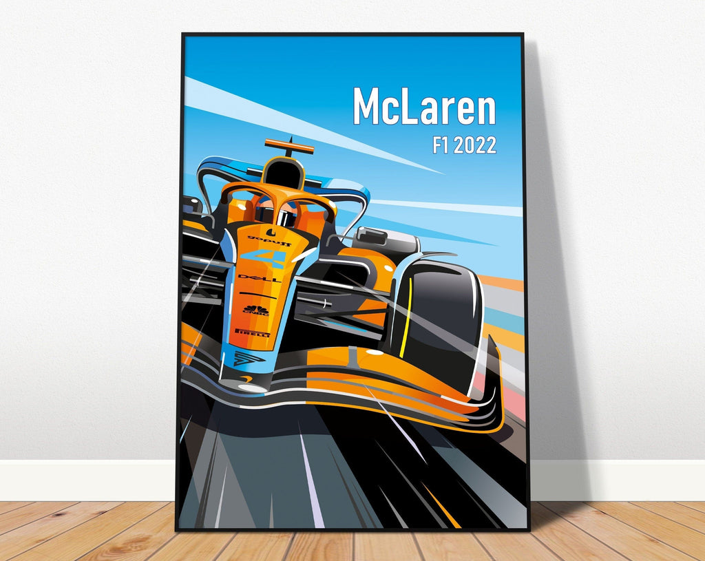 Poster Formel 1 Länder Städte Rennstrecke Rennfahrer Rennwagen · Deko Print ohne Rahmen-6
