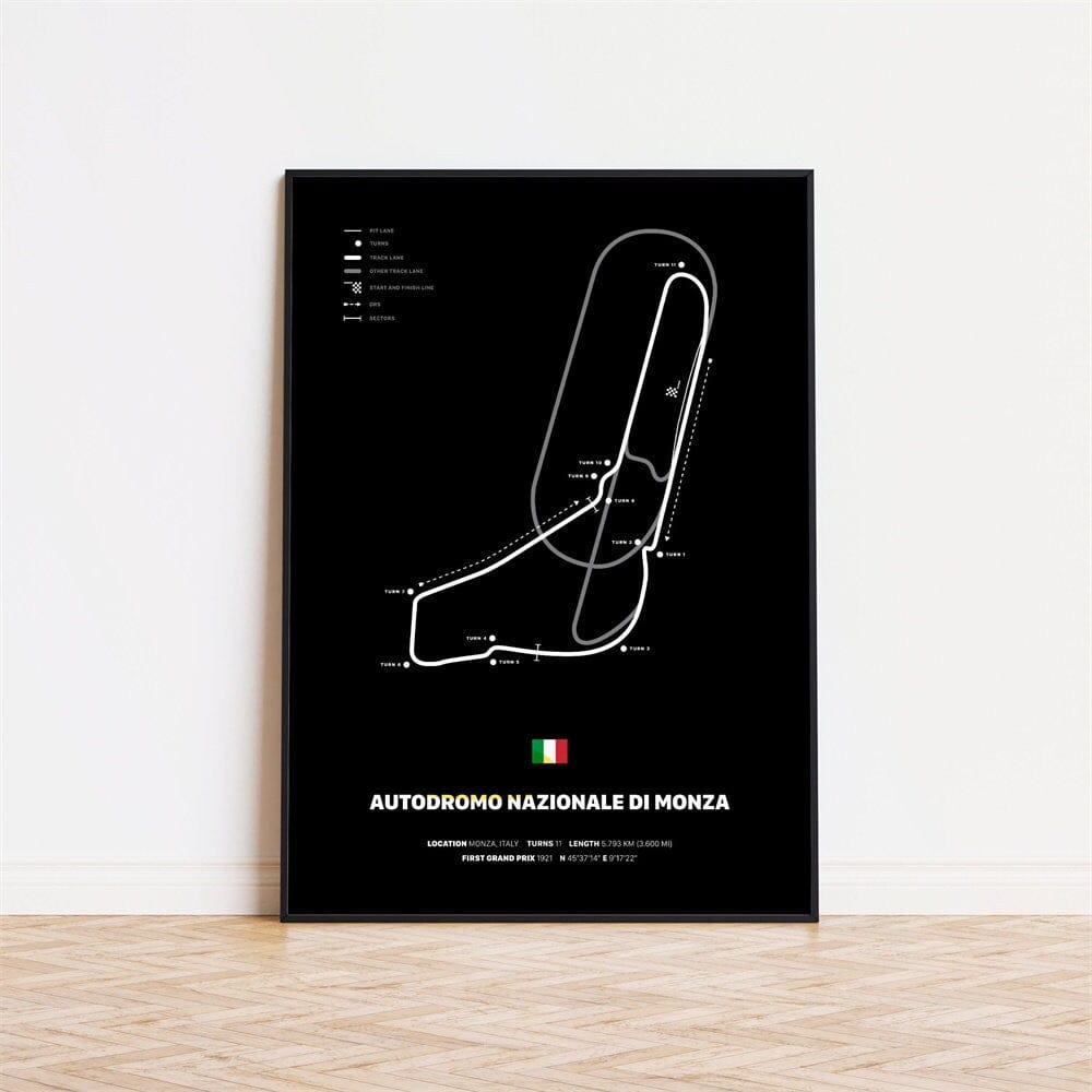 Poster Formel 1 Rennstrecken · Deko Print ohne Rahmen-8