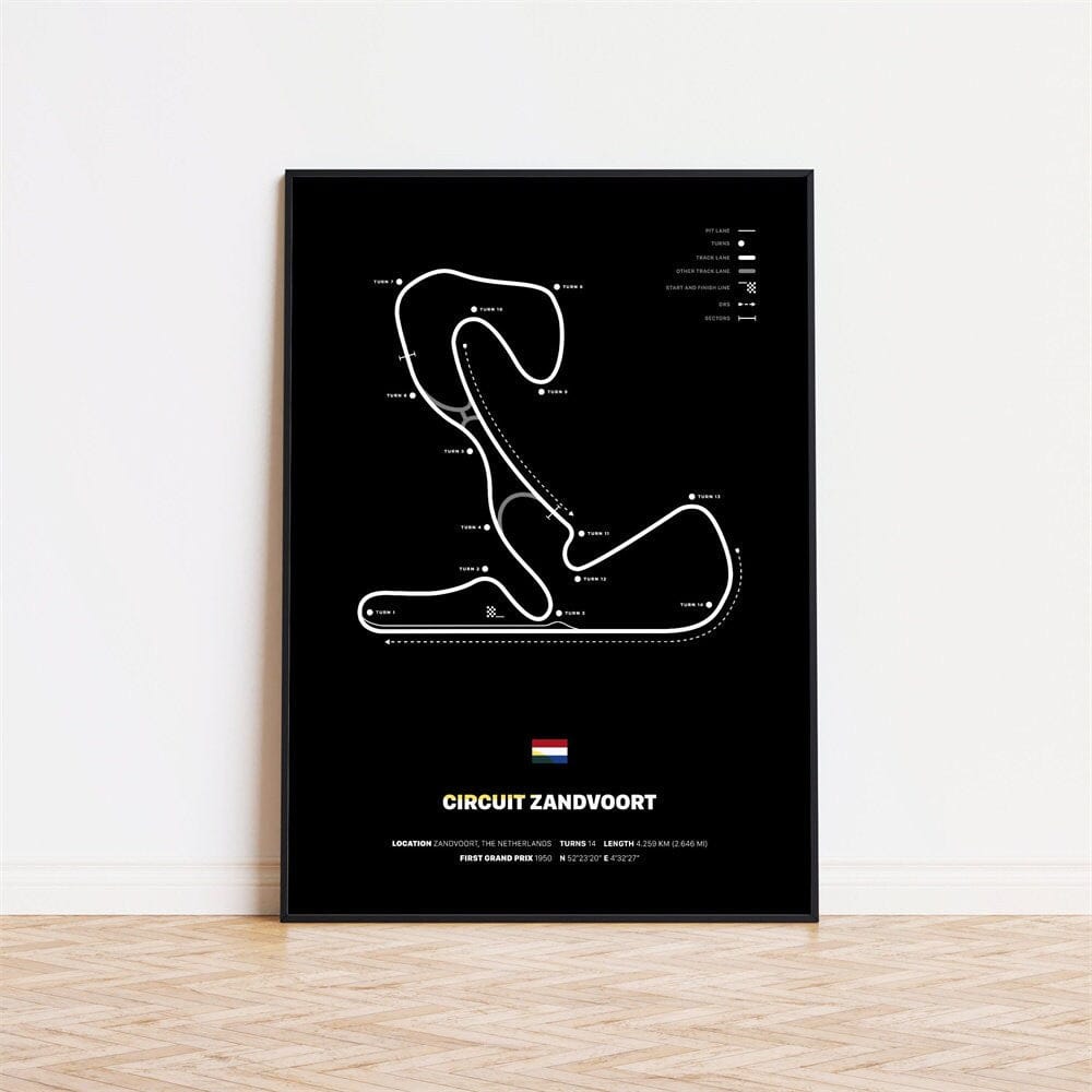 Poster Formel 1 Rennstrecken · Deko Print ohne Rahmen-6