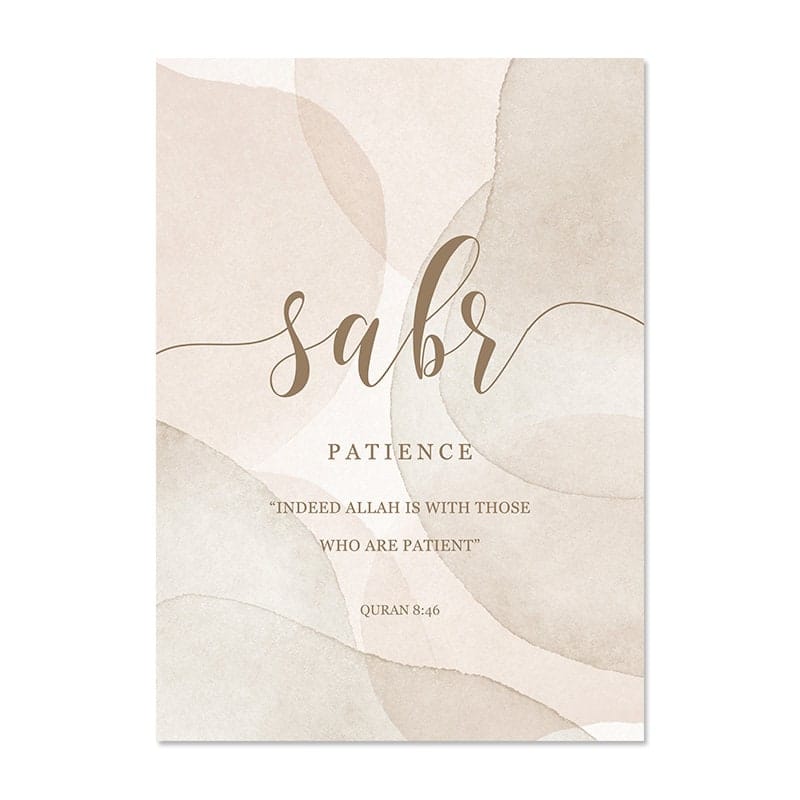 Poster Geduld Hoffnung Dankbarkeit Gebet · Wandbilder Wohnzimmer & Schlafzimmer · Deko Print Bilder · ohne Rahmen-3