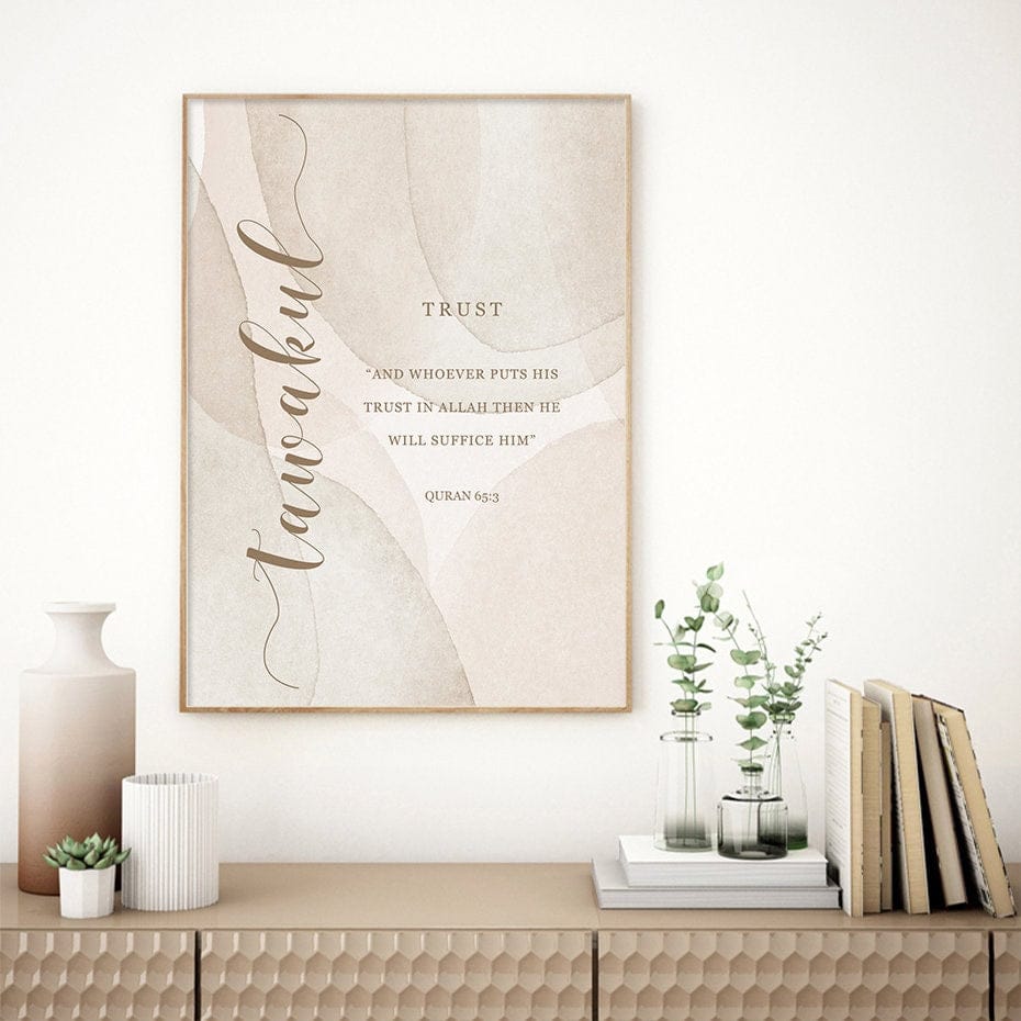 Poster Geduld Hoffnung Dankbarkeit Gebet · Wandbilder Wohnzimmer & Schlafzimmer · Deko Print Bilder · ohne Rahmen-2