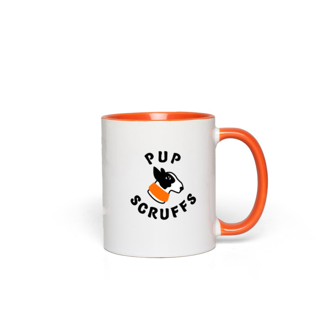 Pup Scruffs Logo Mug-0