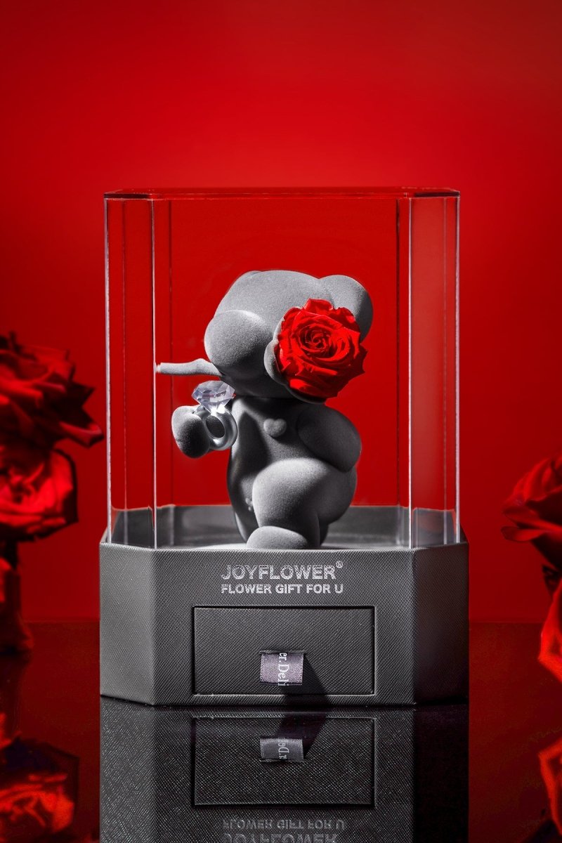 One-of-a-Kind Proposal Teddy Bear!-0