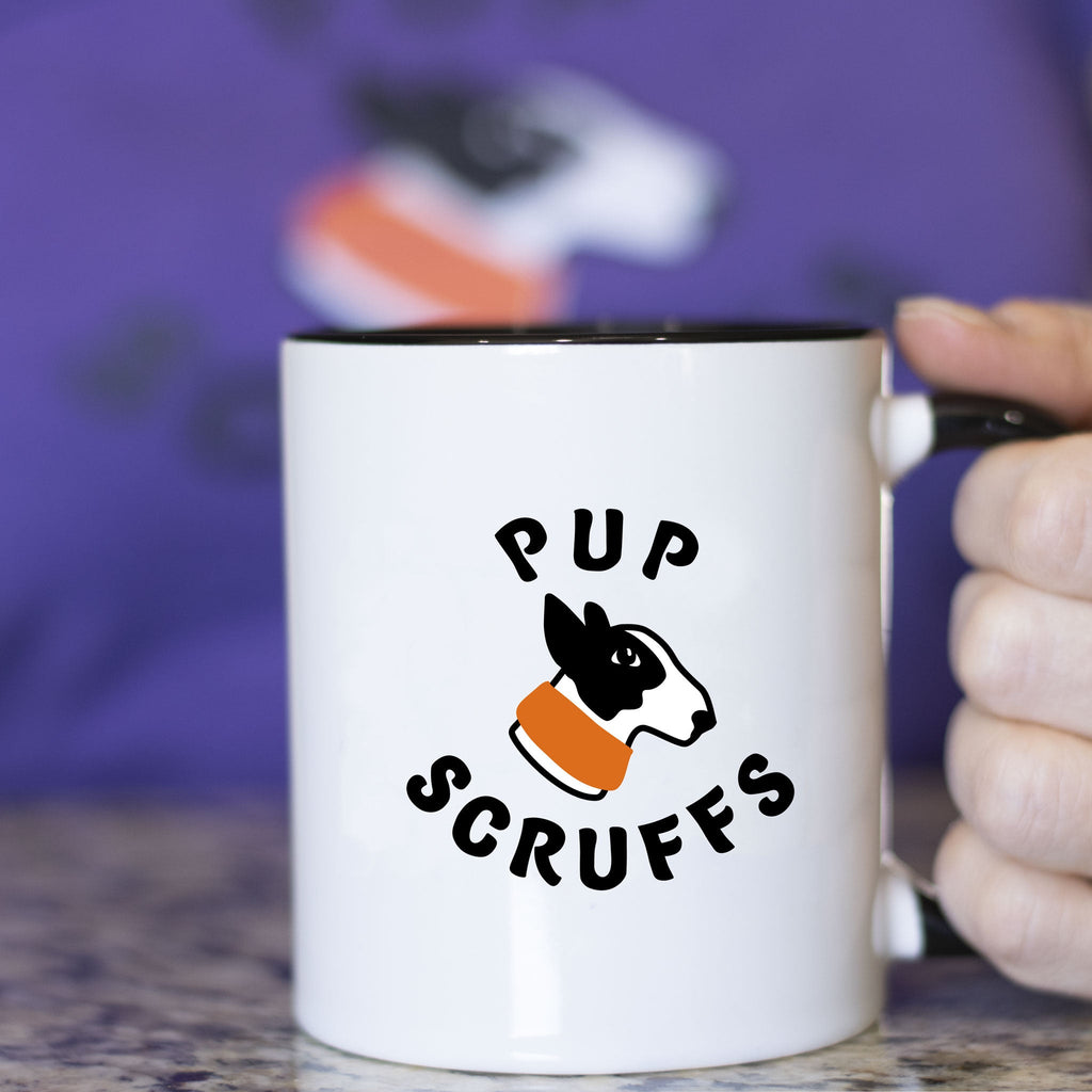 Pup Scruffs Logo Mug-1