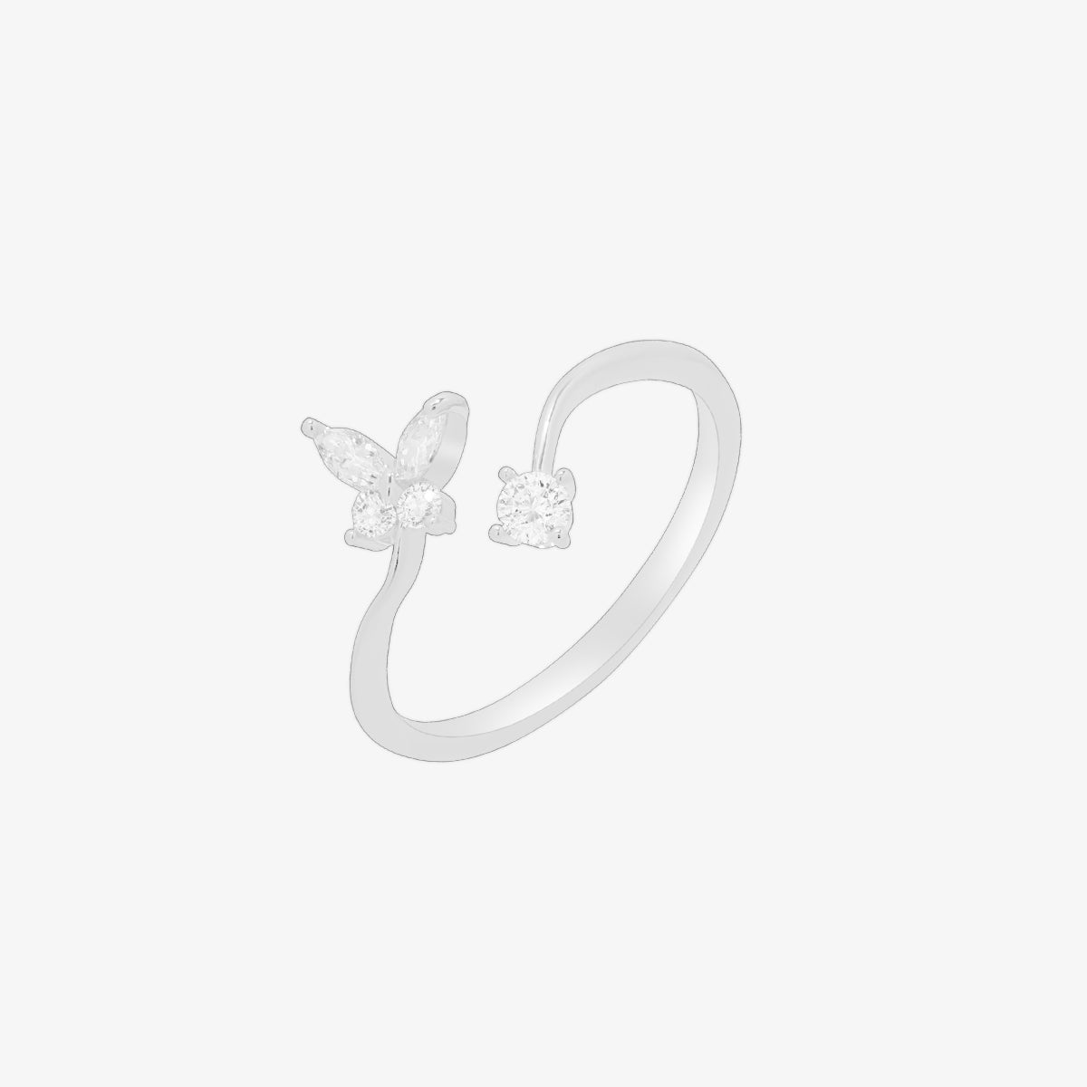 Butterfly cubic ring-5