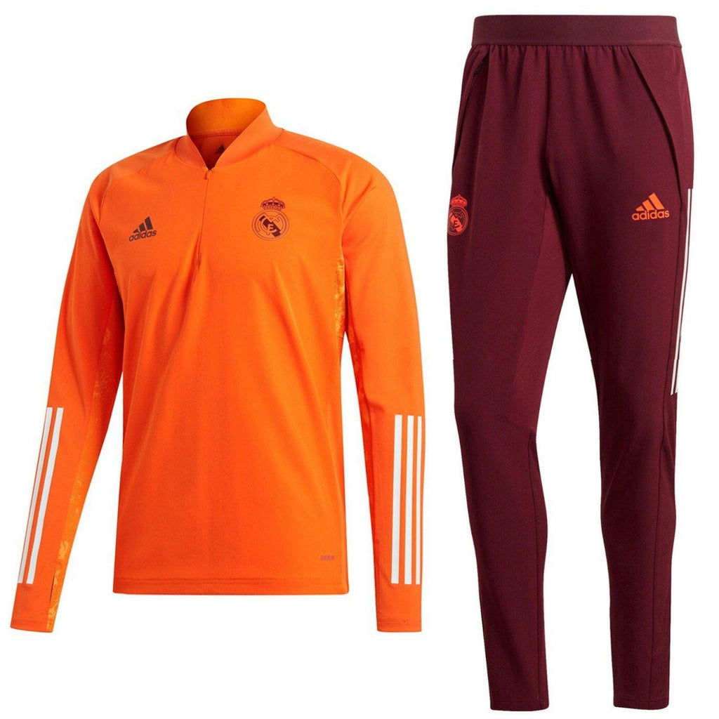 Real Madrid training technical soccer tracksuit UCL 2021 - Adidas-0
