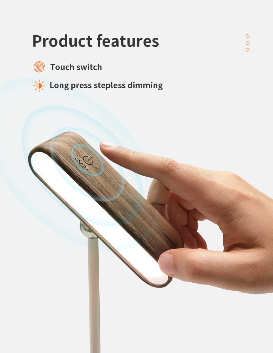 Rechargeable Magnetic 360 Degree Reading Lamp-2