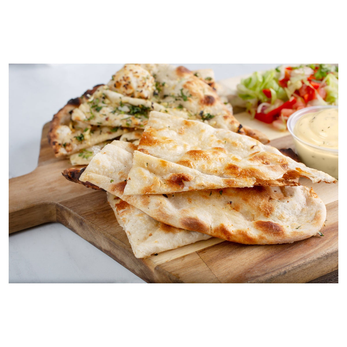 Sauce Garlic Dip Cup - 96 x 44 mL - Sauccft - Restaurant and Foodservice Ingredients - Canadian Distribution - Ships Free Within Canada on Orders Above CAD $199-2