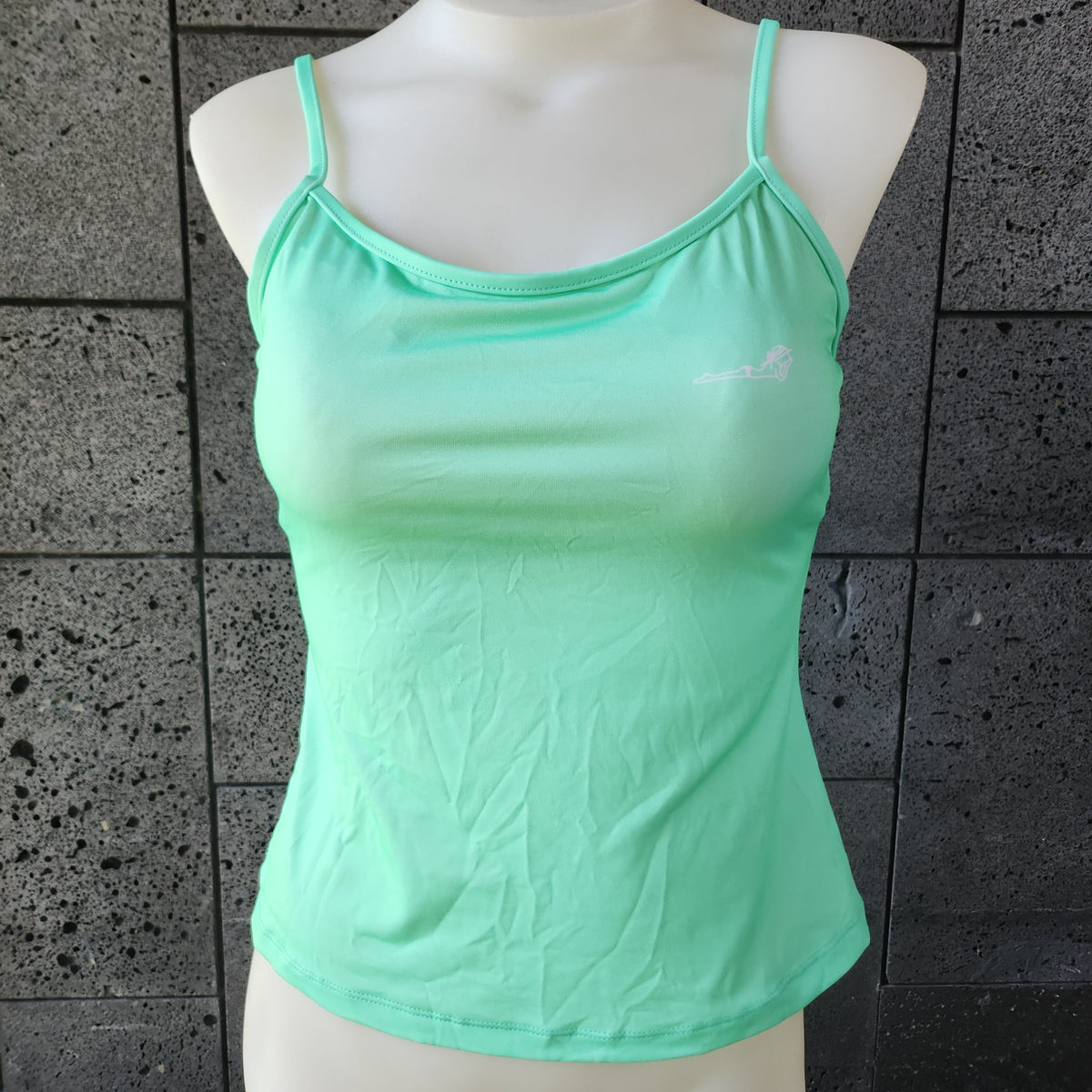 Loco Boutique Solid Logo Cami Tankini