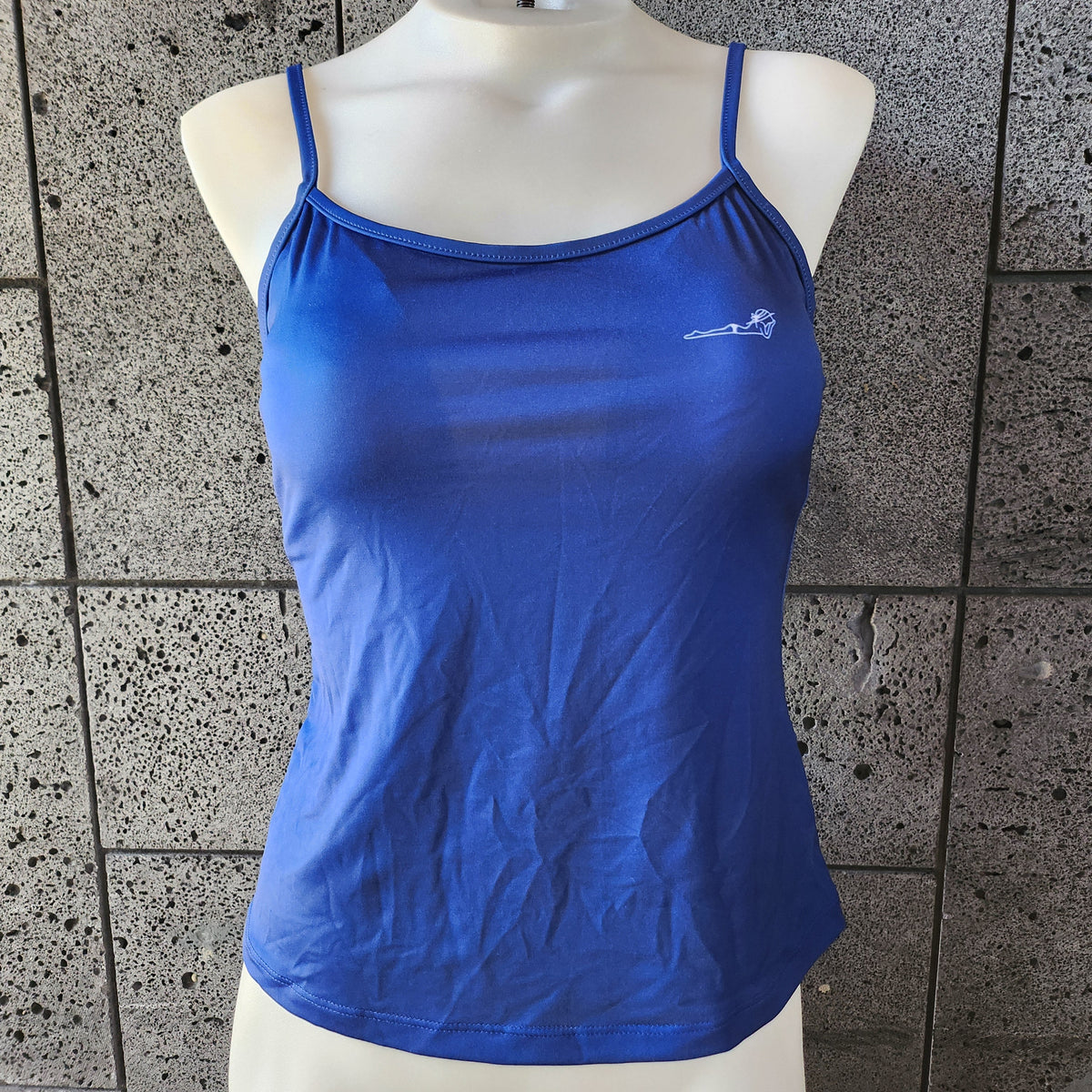 Loco Boutique Solid Logo Cami Tankini