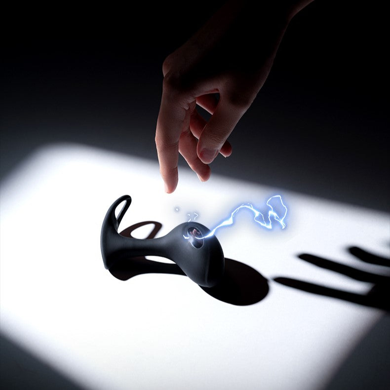 Roomfun Electric Shocking & Vibrating Butt Plug App-Controlled-3