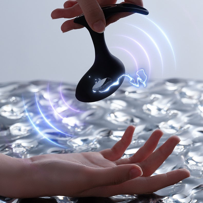 Roomfun Electric Shocking & Vibrating Butt Plug App-Controlled-1