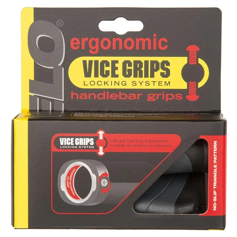 Velo Vice D3 Ergo Griffe 135mm mit Gel – Ergonomisch, Schwarz/Grau-3