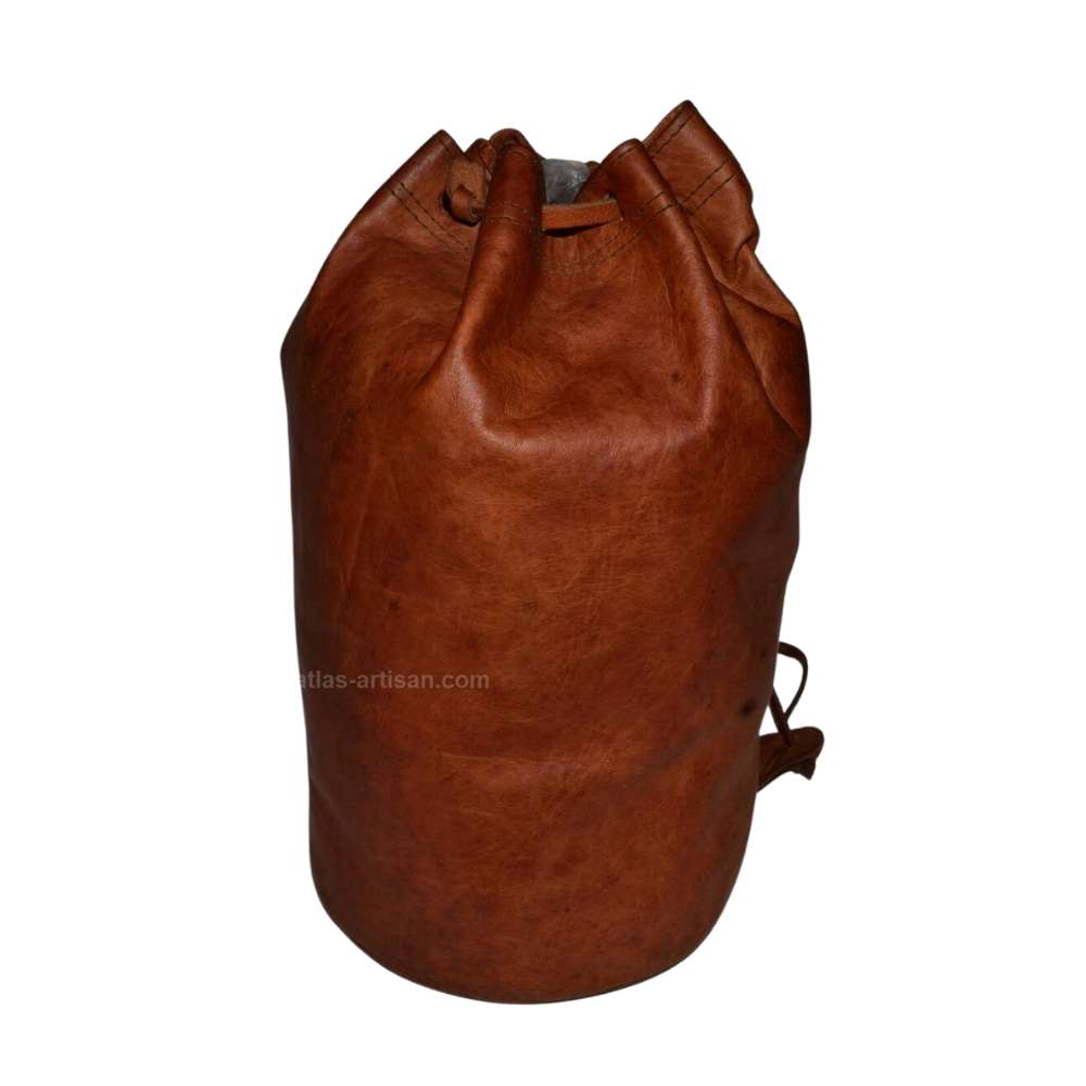 Sling Backpack of leather-4