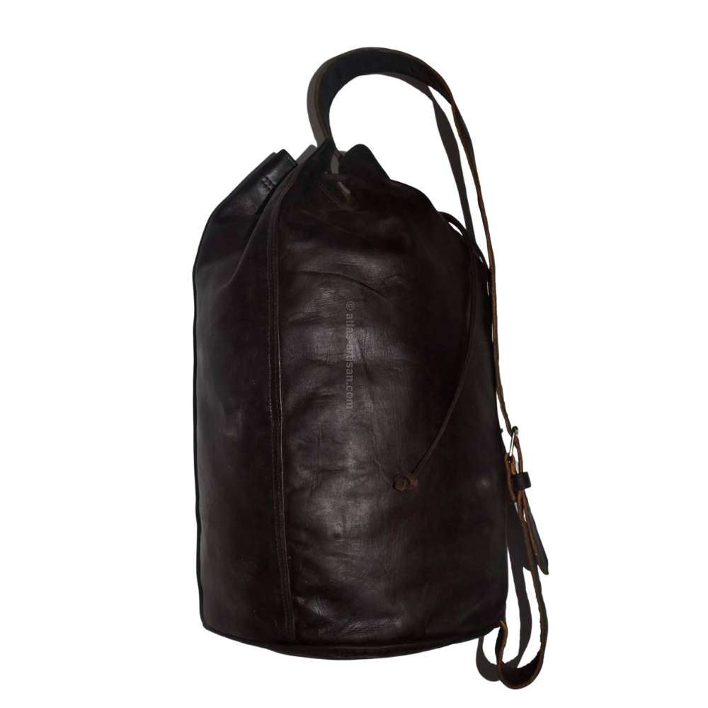 Sling Backpack of leather-5