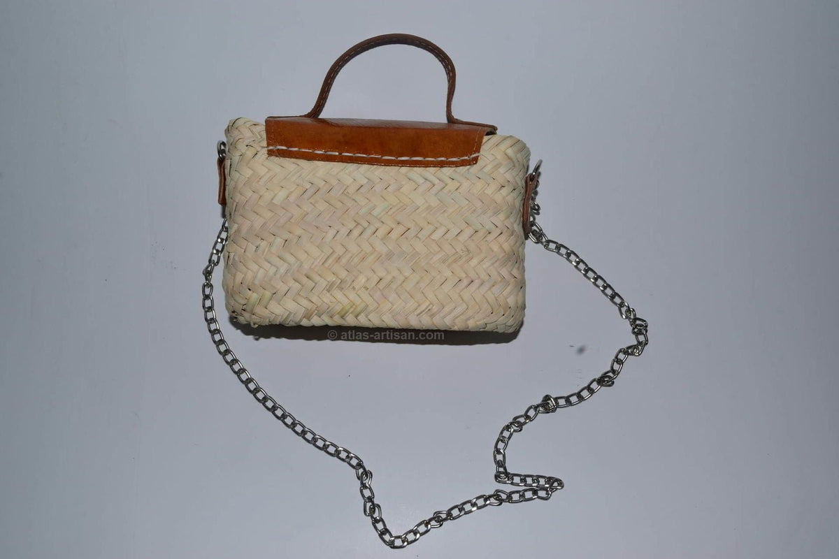 Purse of Raffia Fortuna-4