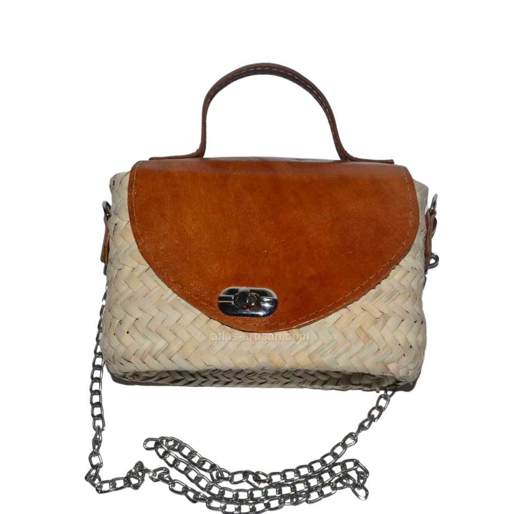 Purse of Raffia Fortuna-0