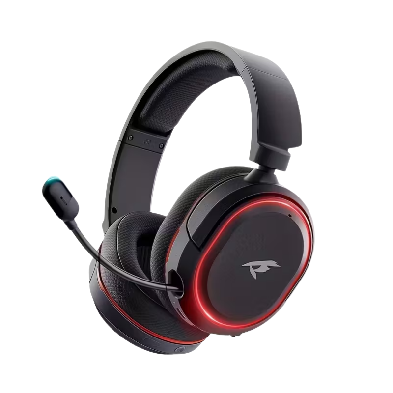 Wireless Gaming Headset Surround Sound RGB Mic-0