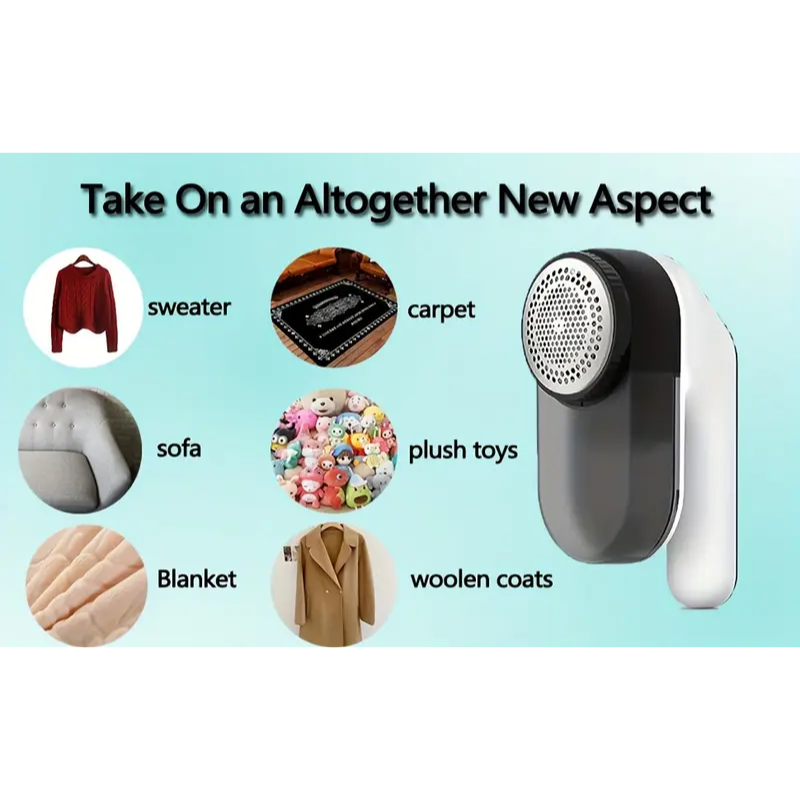 Fabric Shaver with LED Display 3-in-1 Rechargeable-4