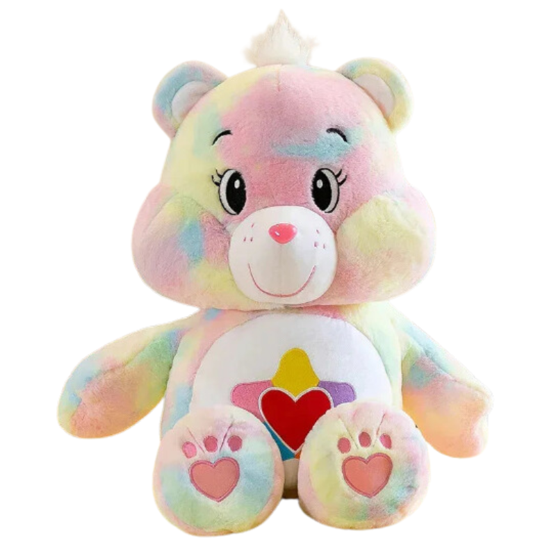 Rainbow Bear Plush Toy Soft Stuffed Pillow-0