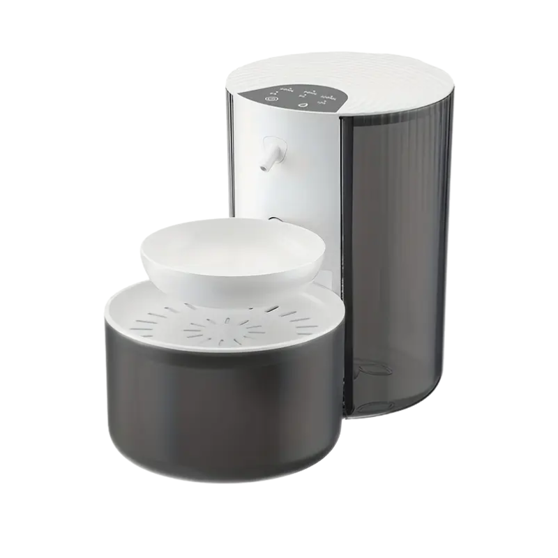 Smart Cat Water Fountain with 3L, USB & Battery-0