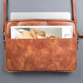 Кожена чанта за лаптоп Seward с презрамка - Калъф за MacBook 14" и 16"