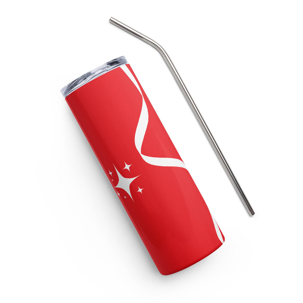 Drinkware: "Faux-Cola" Steel Tumbler