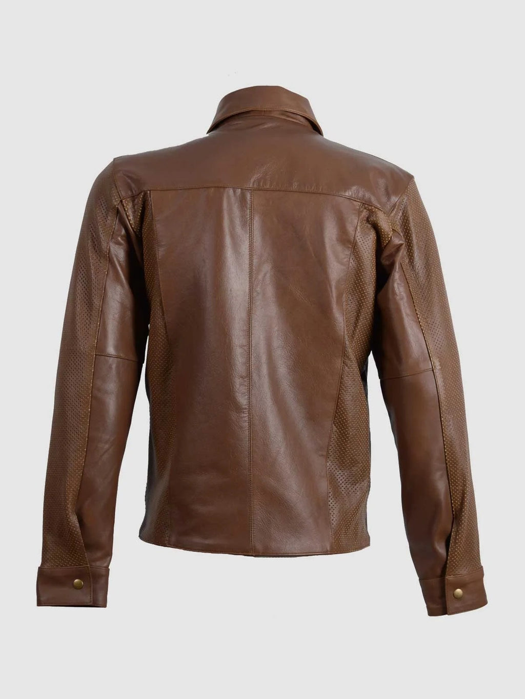 Summer Jacket  Vintage Leather Jacket in Tan
