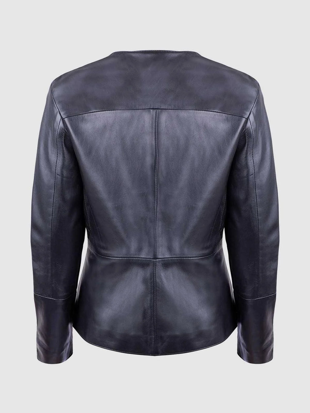 The Button Closure Leather Jacket Size XS
