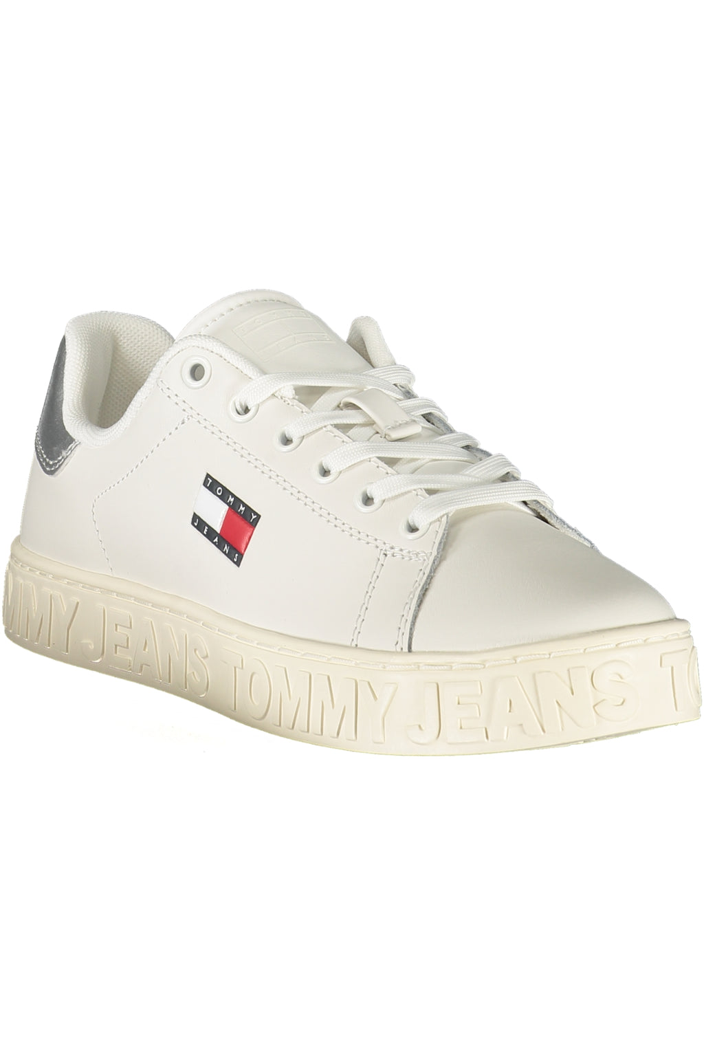 TOMMY HILFIGER WOMEN'S WHITE SPORTS SHOES-1