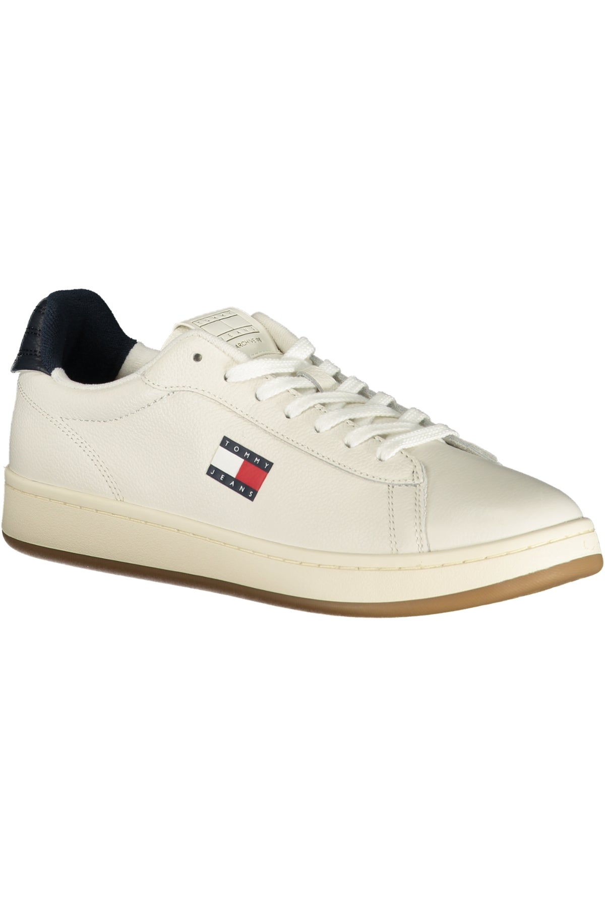 TOMMY HILFIGER MEN'S WHITE SPORTS SHOES-1