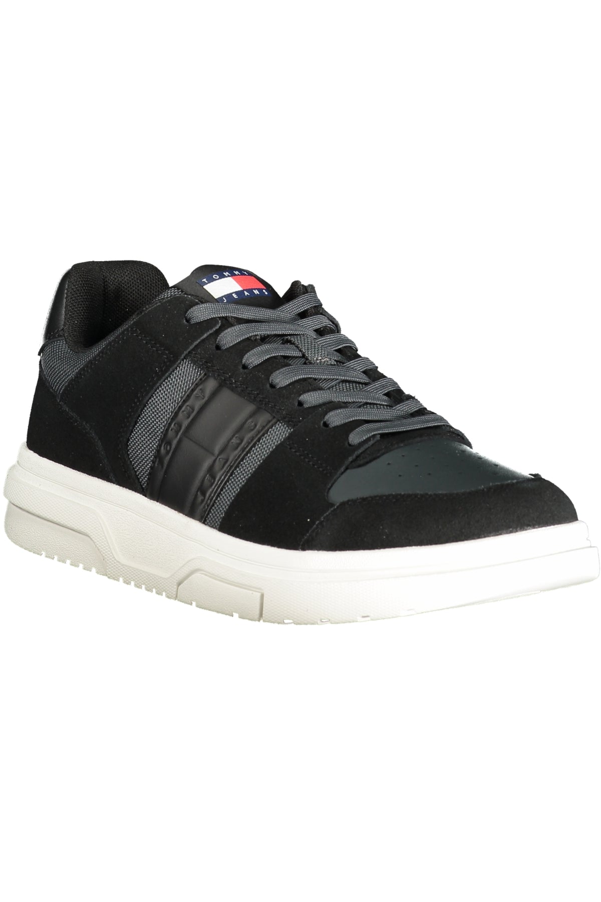 TOMMY HILFIGER MEN'S SPORTS SHOES BLACK-1