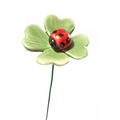 Lucky clover with ladybug-0