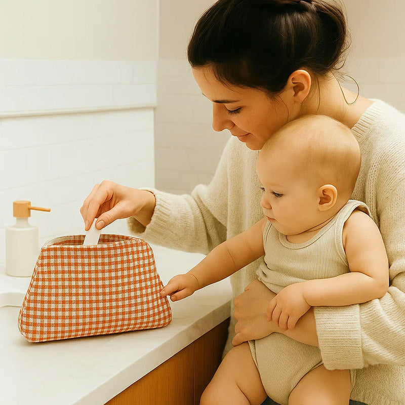 trousse de toilette vichy bio made in france