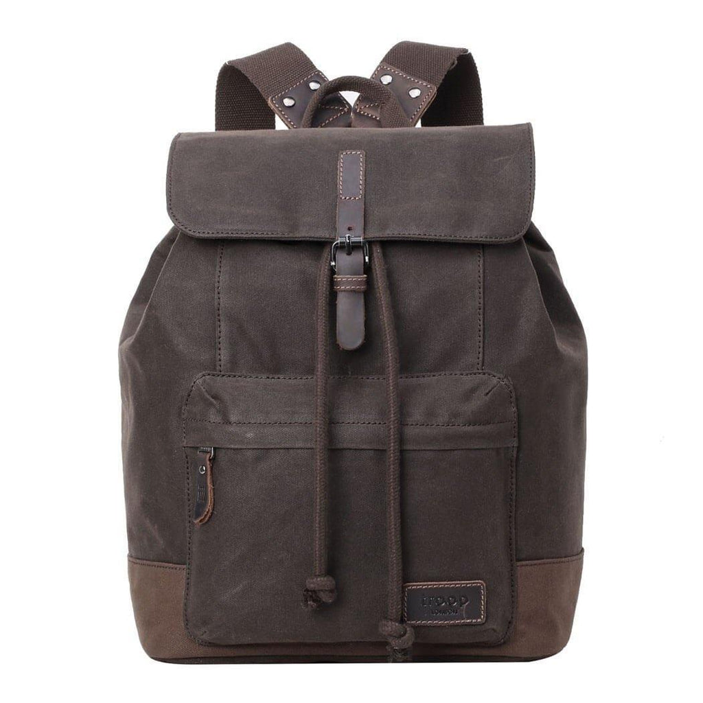 Heritage Waxed Canvas Laptop Backpack | TRP0442