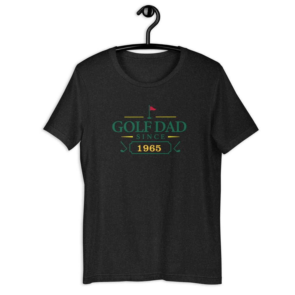 Golf Dad Since "Year" - Custom T-shirt-2