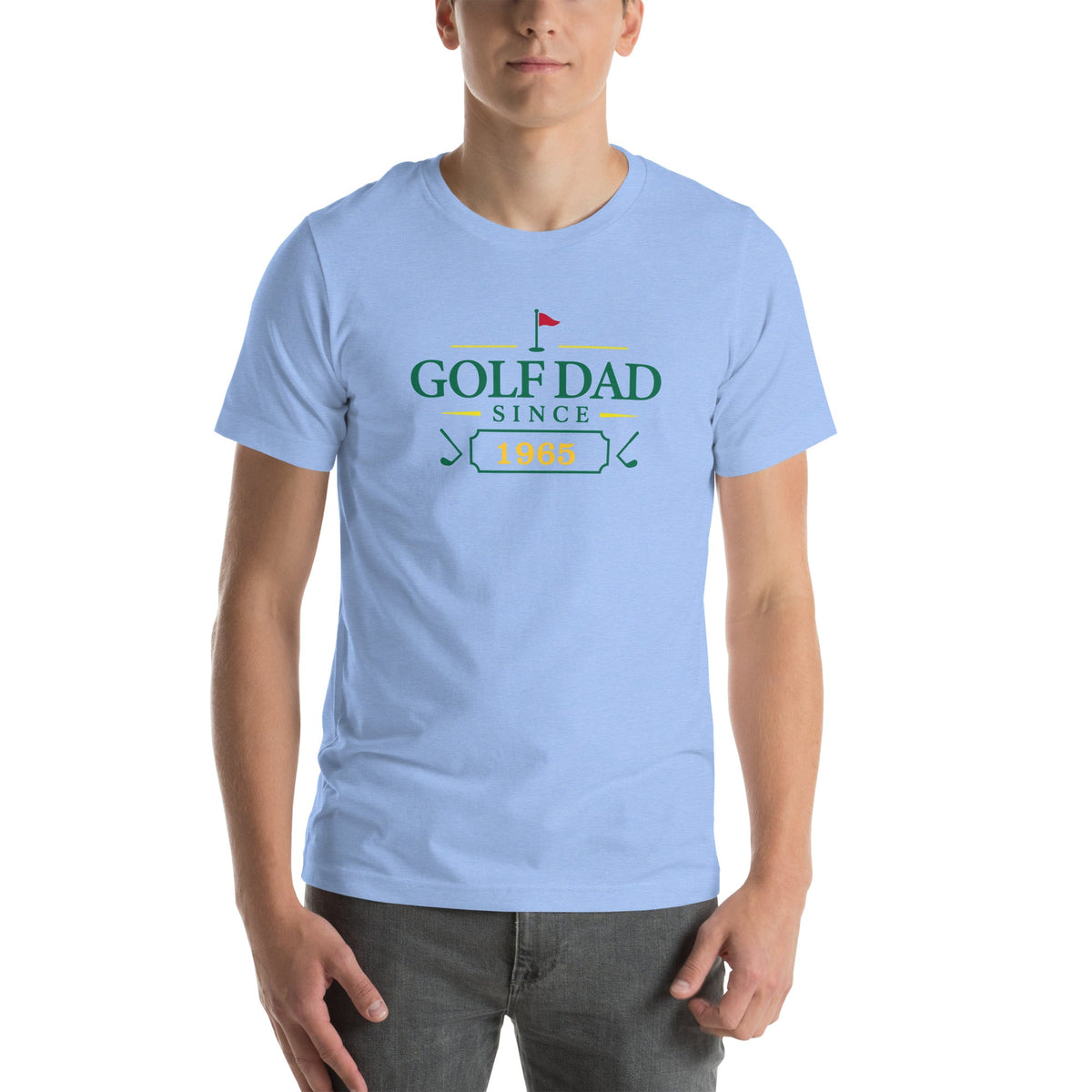 Golf Dad Since "Year" - Custom T-shirt-1