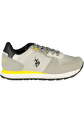 US POLO ASSN. GRAY CHILDREN'S SPORTS SHOES-0