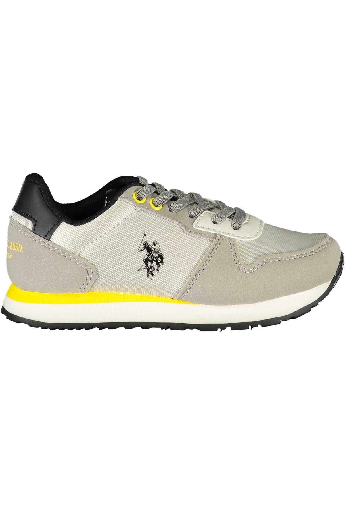 US POLO ASSN. GRAY CHILDREN'S SPORTS SHOES-0