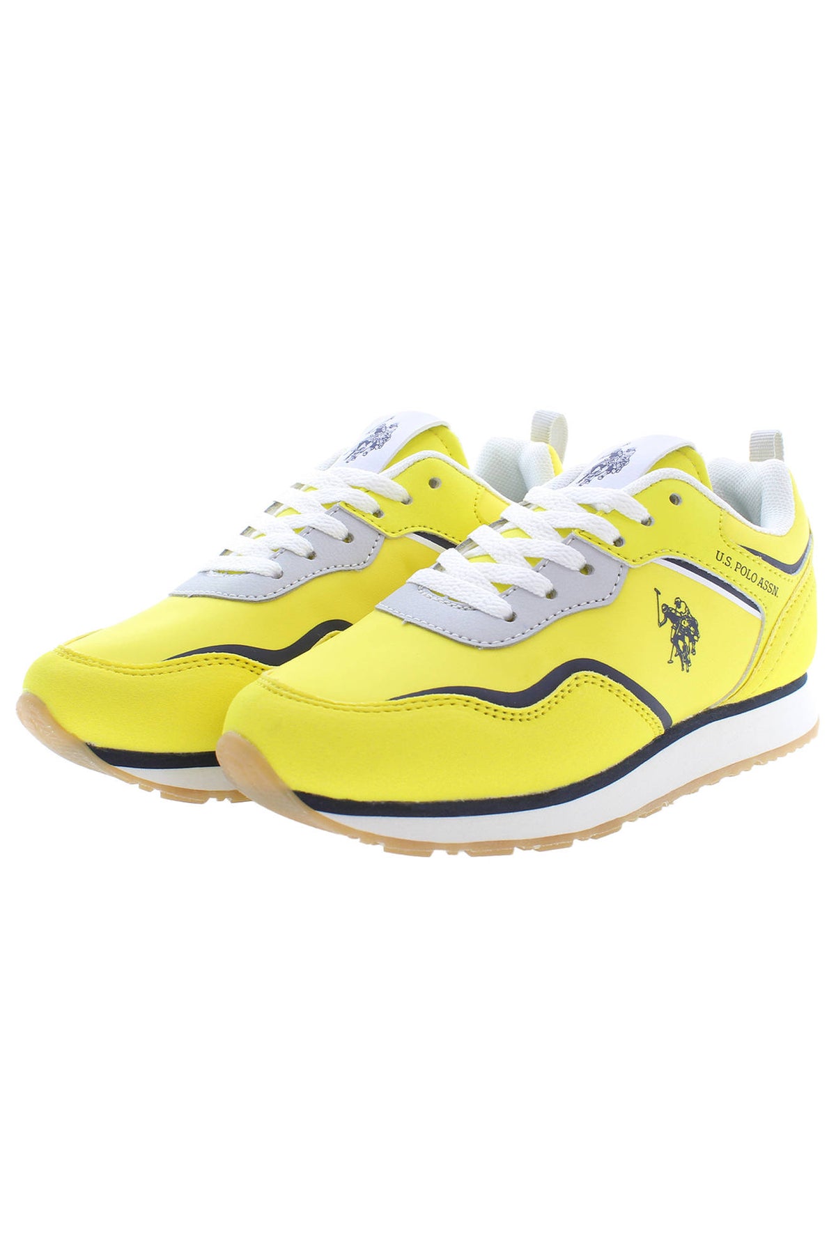 US POLO ASSN. CHILDREN'S YELLOW SPORTS FOOTWEAR-2