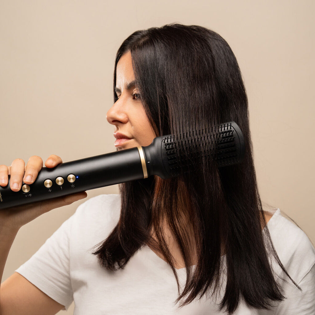 Ionic Multifunctional Air Dryer and Styler Brush with Coanda Technology and 7 Accessories Wavify InnovaGoods-12