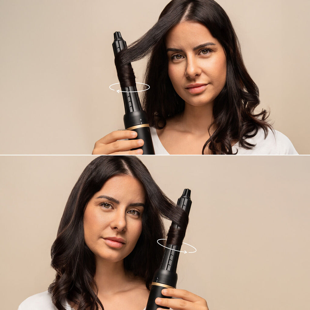 Ionic Multifunctional Air Dryer and Styler Brush with Coanda Technology and 7 Accessories Wavify InnovaGoods-9