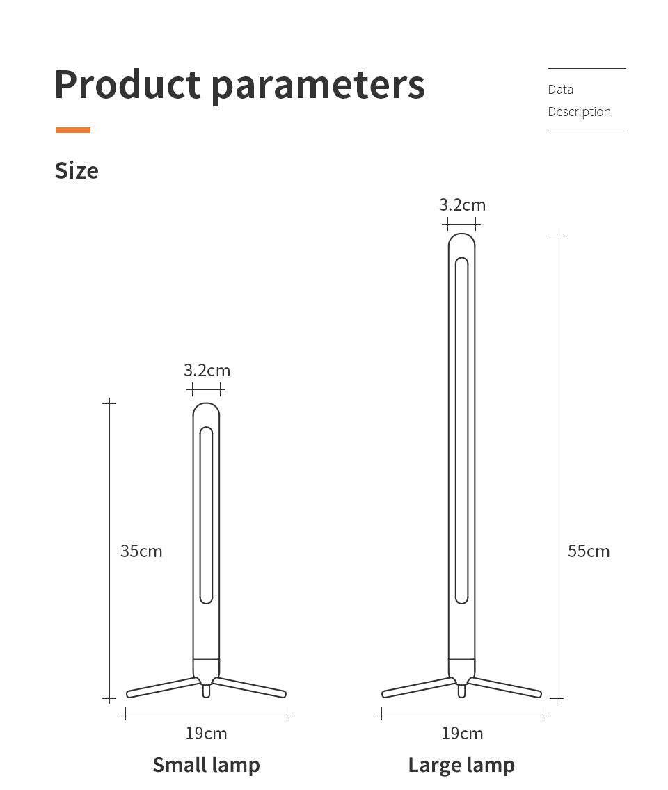 Vertical Wood Eye-Protection Desk Lamp-4