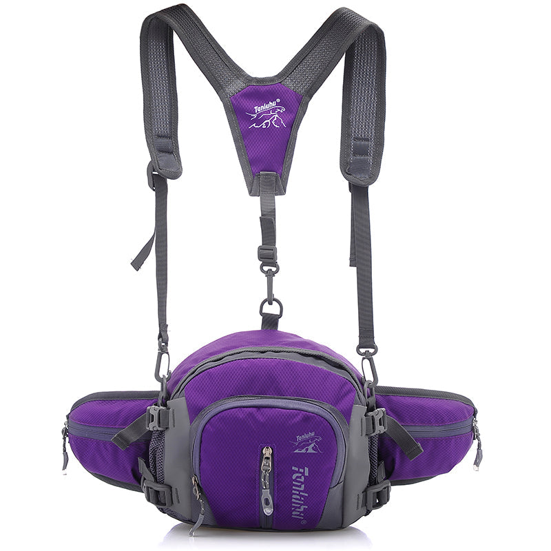 5L All-in-One Hydration Fanny Pack | Convertible Waist Bag & Backpack with Water Bottle Holder-6