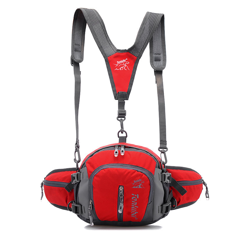 5L All-in-One Hydration Fanny Pack | Convertible Waist Bag & Backpack with Water Bottle Holder-4