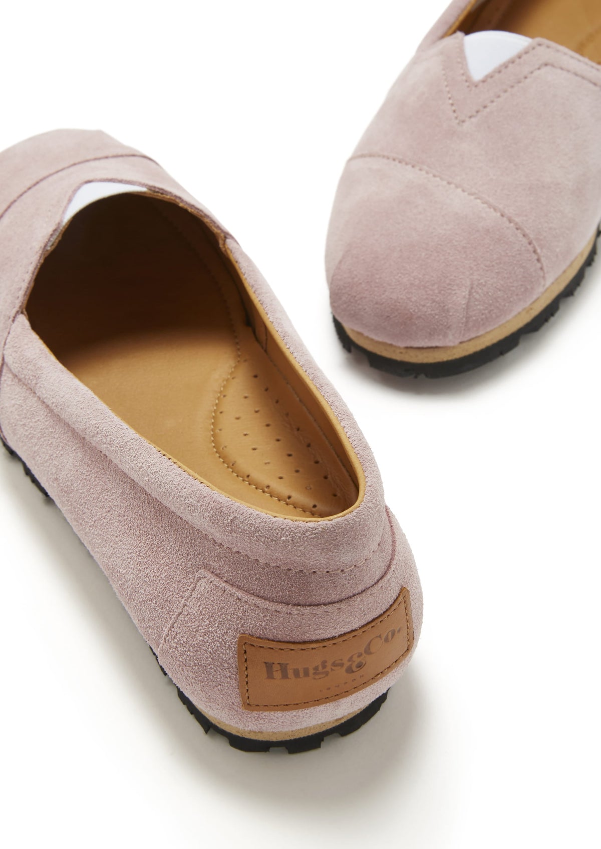 Women's Chukka Espadrilles, powder pink suede-3